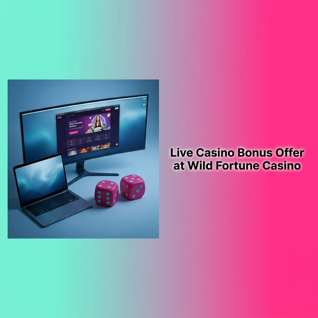 Wild Fortune Casino live casino welcome bonus offer for Australian players with bonus funds and free spins