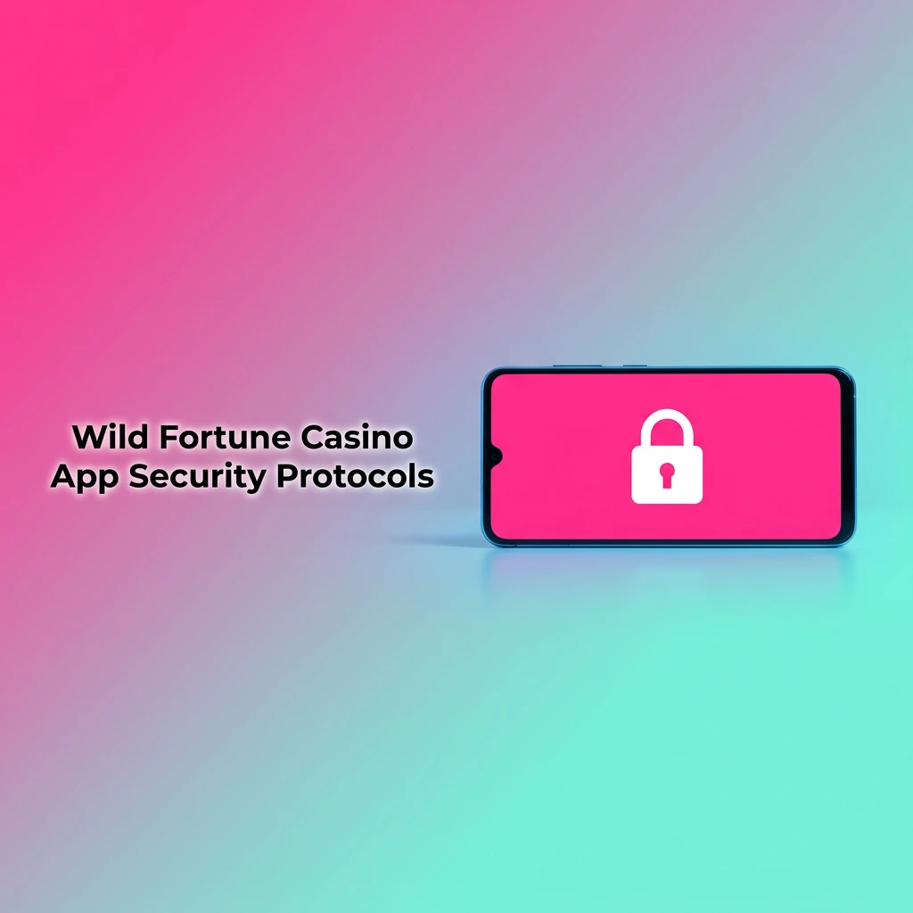 Wild Fortune Casino app security features including SSL encryption, 2FA, and secure payment protection symbols