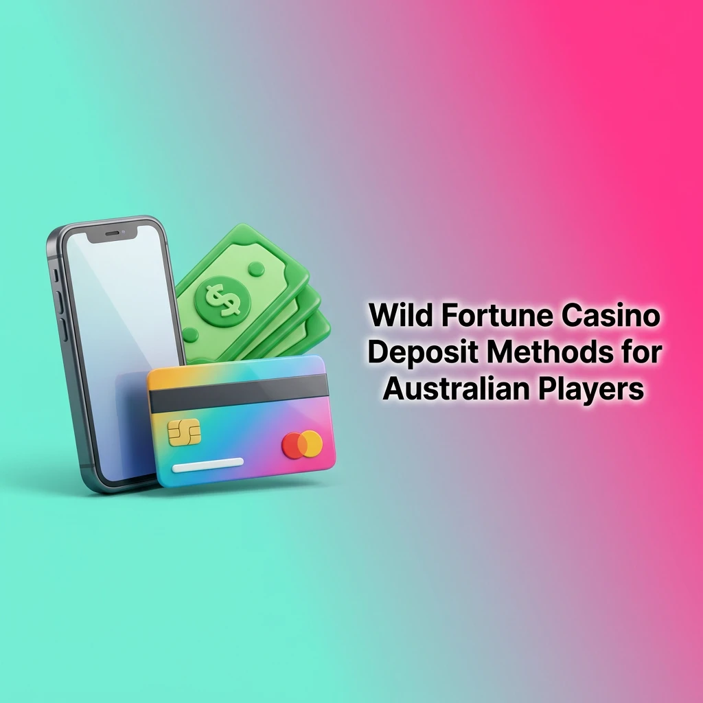 Wild Fortune Casino deposit methods including Visa, Mastercard, PayID, Neosurf, and Bank Transfer for Australian players