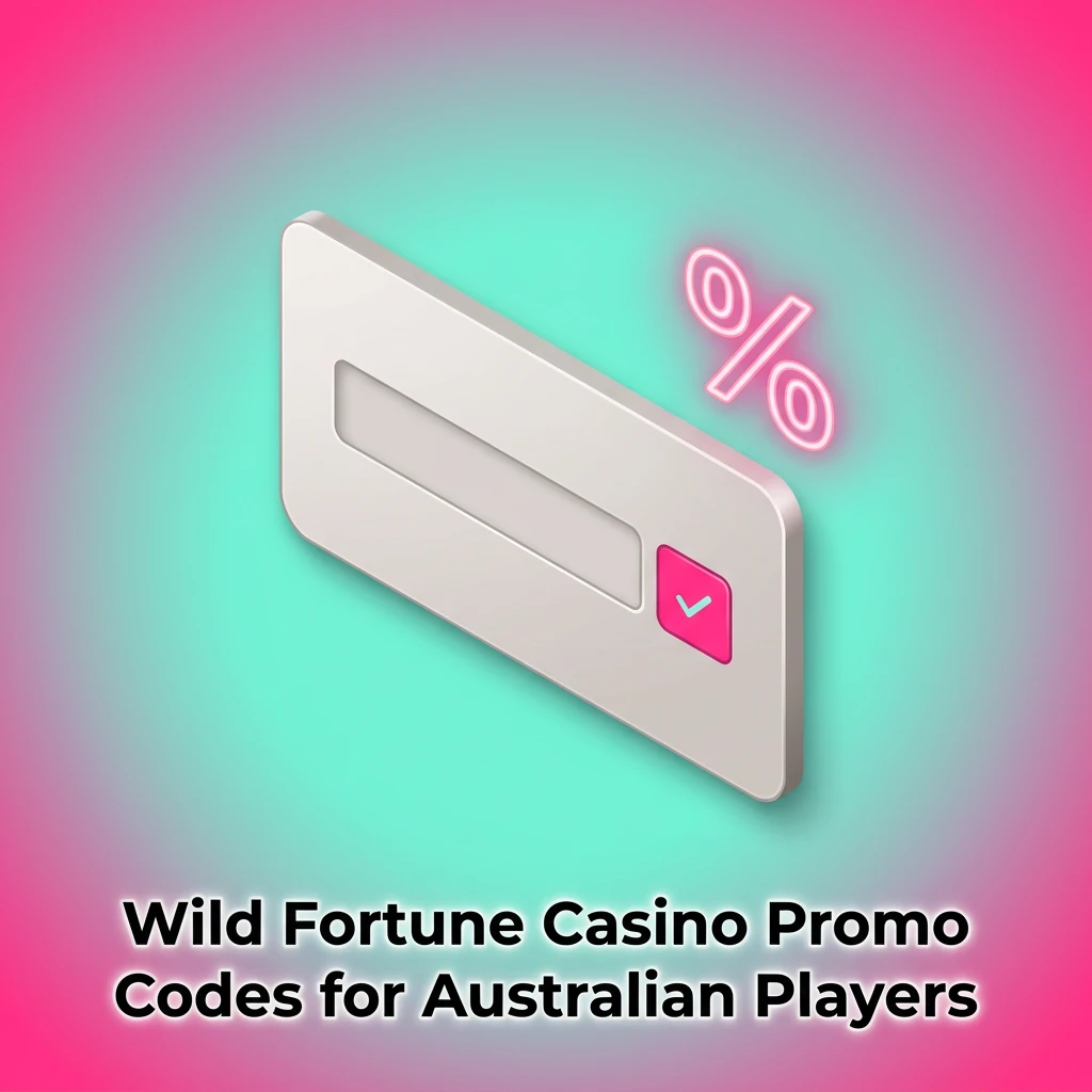 Wild Fortune Casino promo codes list for Australian players showing welcome, reload, free spins, and seasonal offers